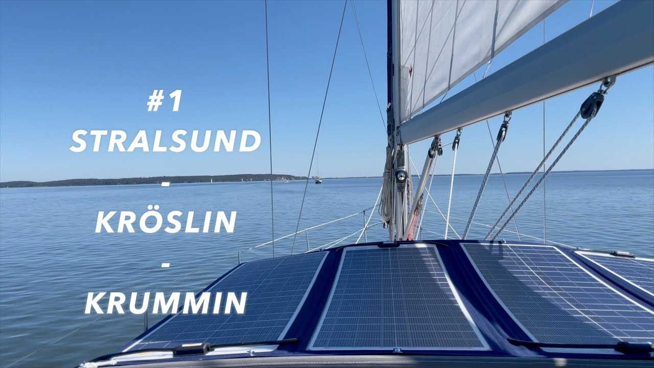 Segelt&ouml;rn ⛵️ #1 Stralsund - Achterwasser - Stettiner Haff - Swinem&uuml;nde - Stralsund
