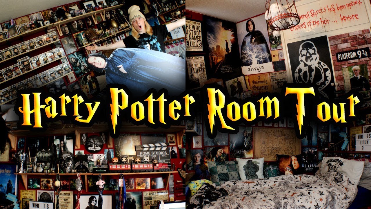 MY HUGE HARRY POTTER ROOM TOUR (2017)