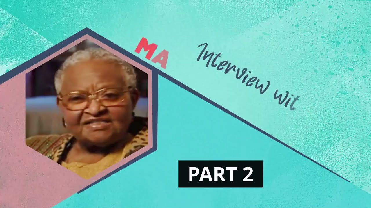 Mamie Till Mobley interview Part 2