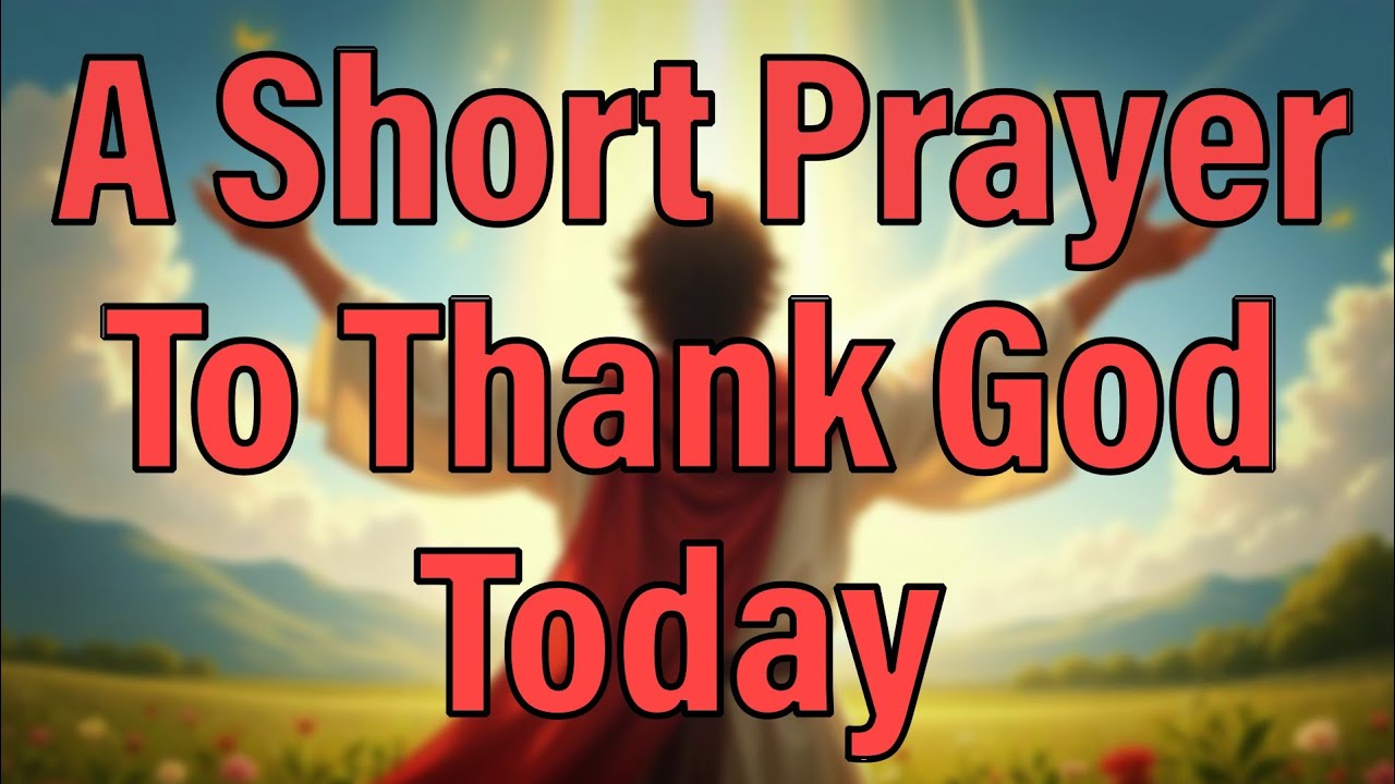 DEAR LORD, Thank You for This New Day | Please Guide Me Through Every Step Today | Morning Prayer 🙏
