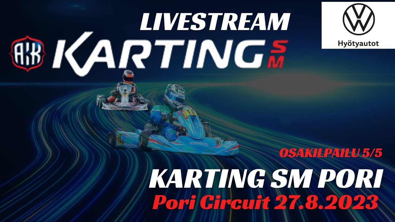 Karting SM Pori I 26.-27.8.2023 I Sunnuntai
