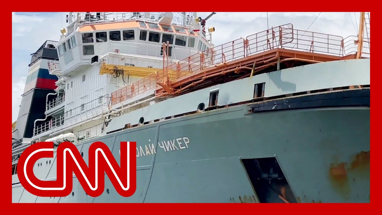 Go inside the Russian warship 90 miles away from US