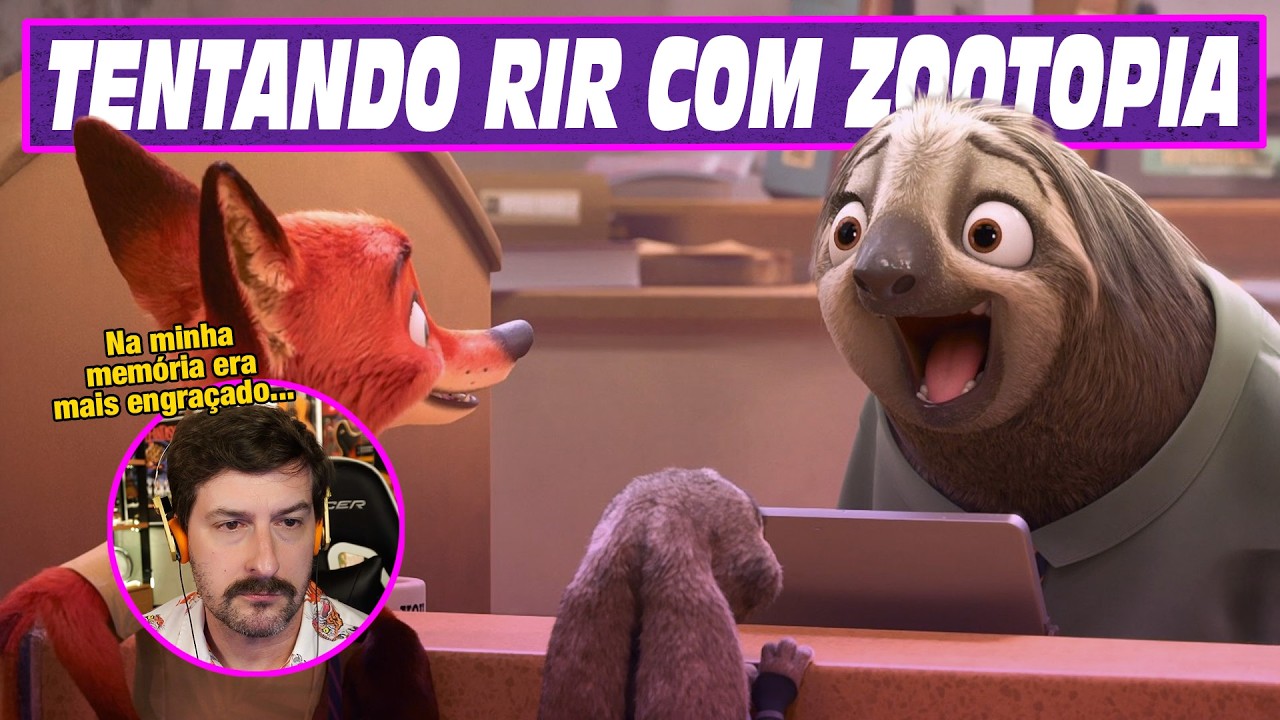 Tentando rir com Zootopia