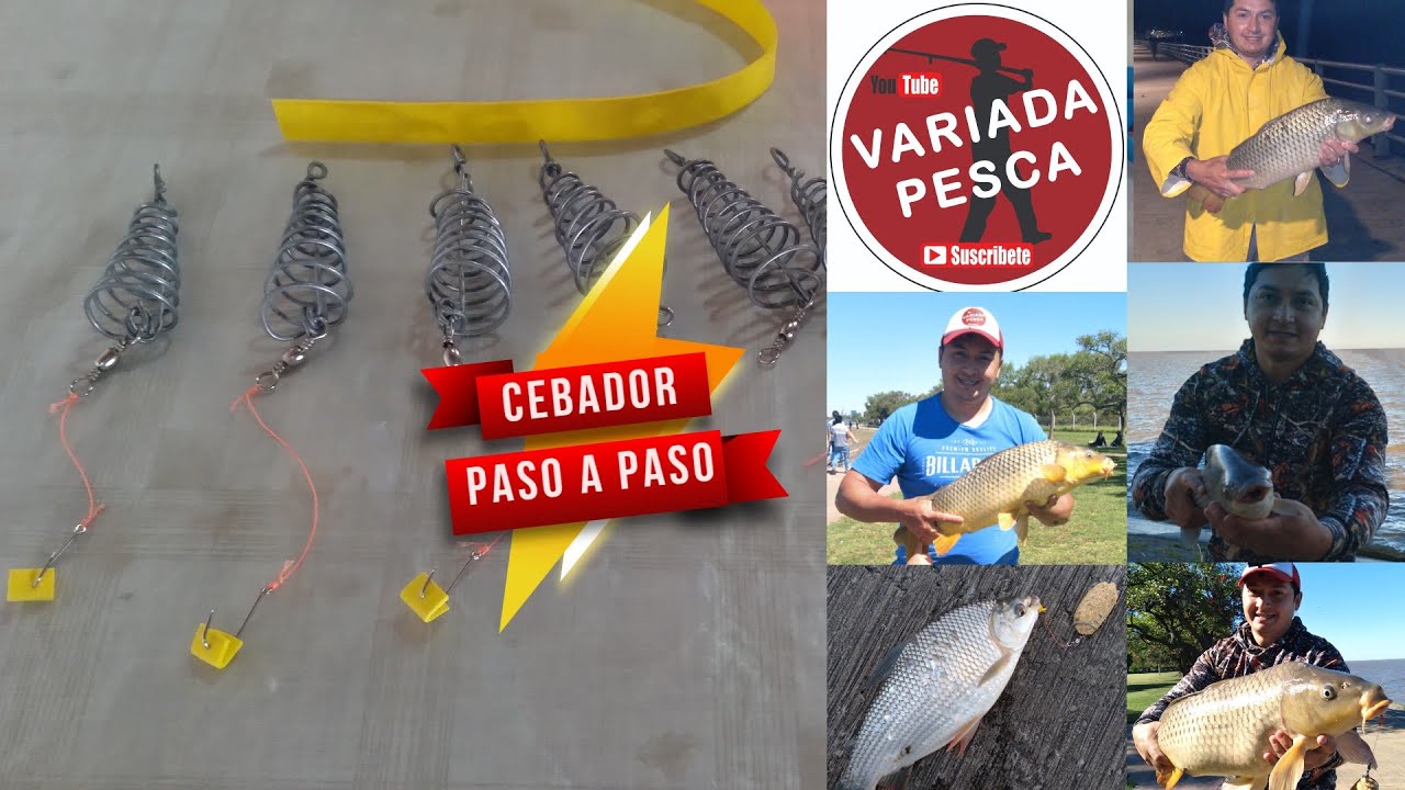 COMO ARMAR TRAMPA COREANA / CEBADOR / FEEDER PARA PESCAR CARPAS Y SABALOS !!! PASO A PASO