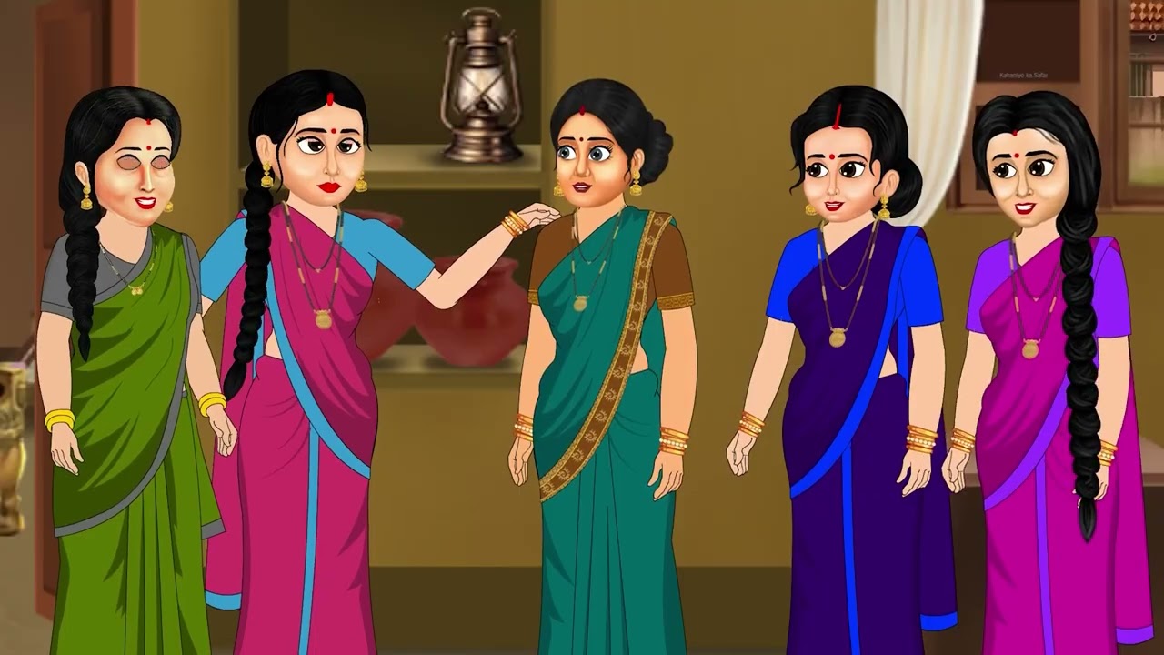 5 जुगाडू बहू की गर्मी की तैयारी | 5 Summer Preparationsby the Resourceful Daughter | Cartoon Video