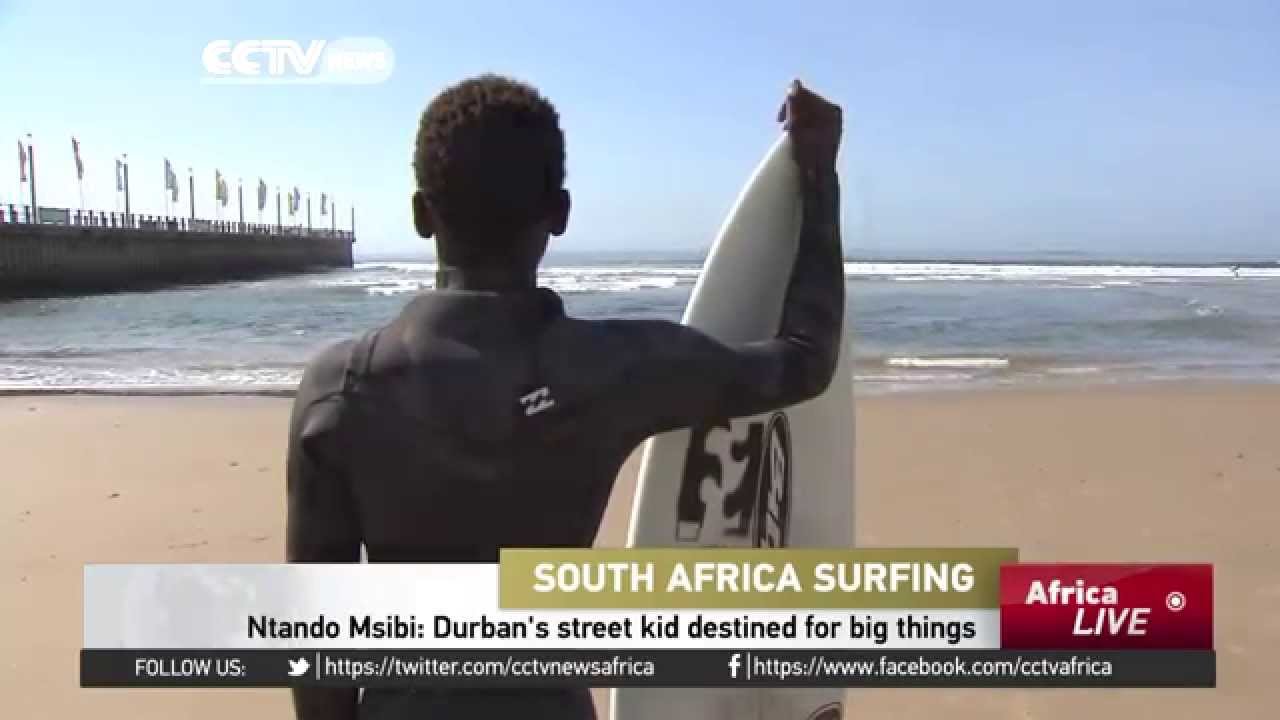 Ntando Msibi: from Street child to Surfer