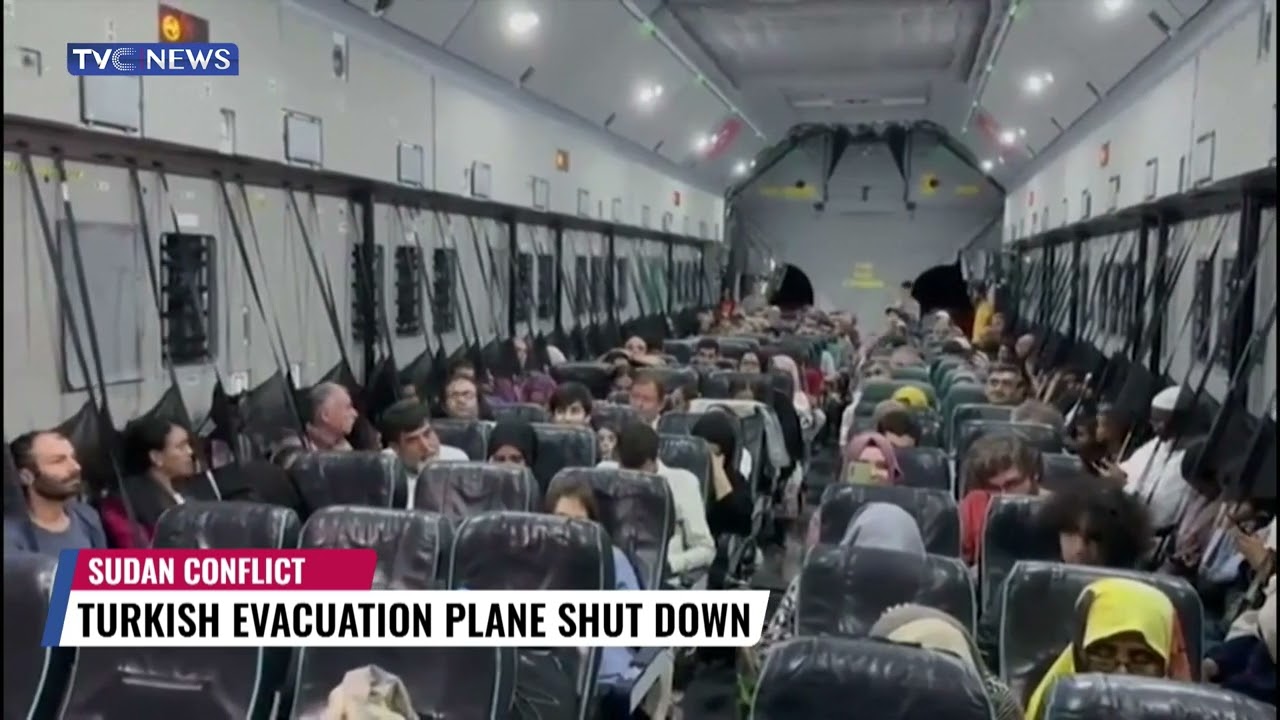 Sudan Conflict: Turkish Evacuation Plane Shut Down