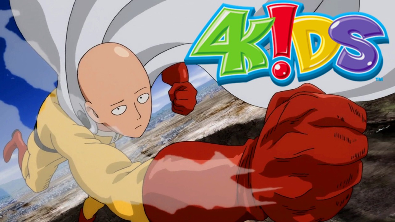 One Punch Man but it's a 4KIDS Opening