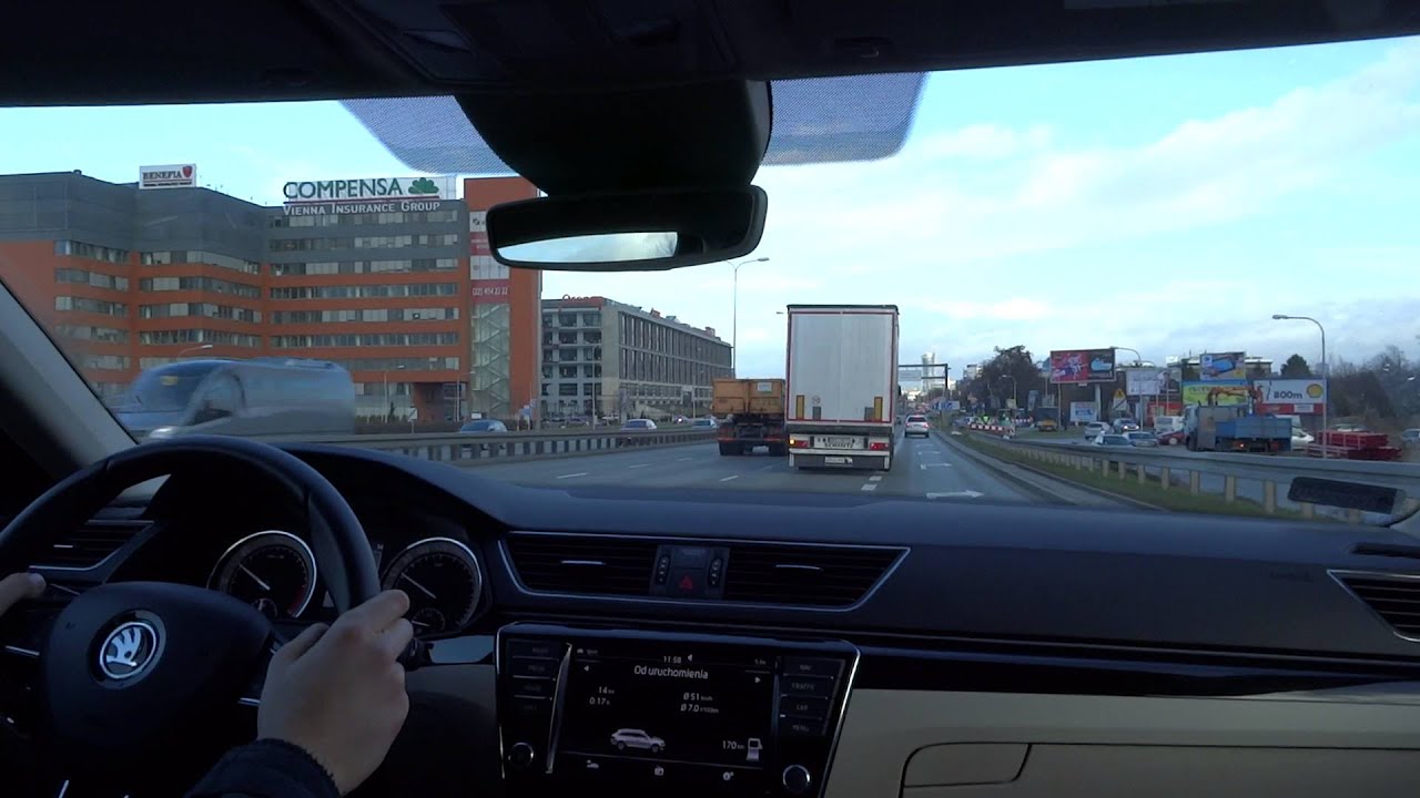 2016 Skoda Superb III L&K 2.0 TDI 190hp DSG First Test Drive Driving Jazda Testowa Próbna PL