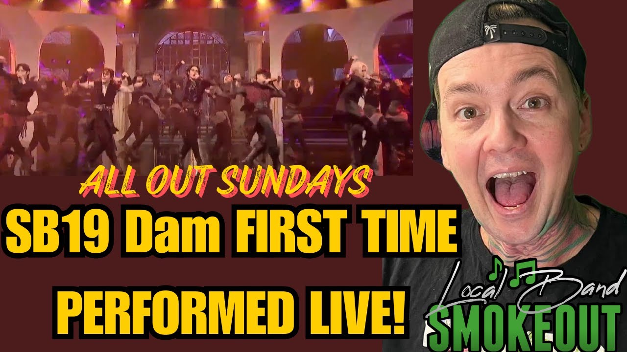 SB19 - Dam ( Reaction ) LIVE PERFORMANCE ON ALL OUT SUNDAYS