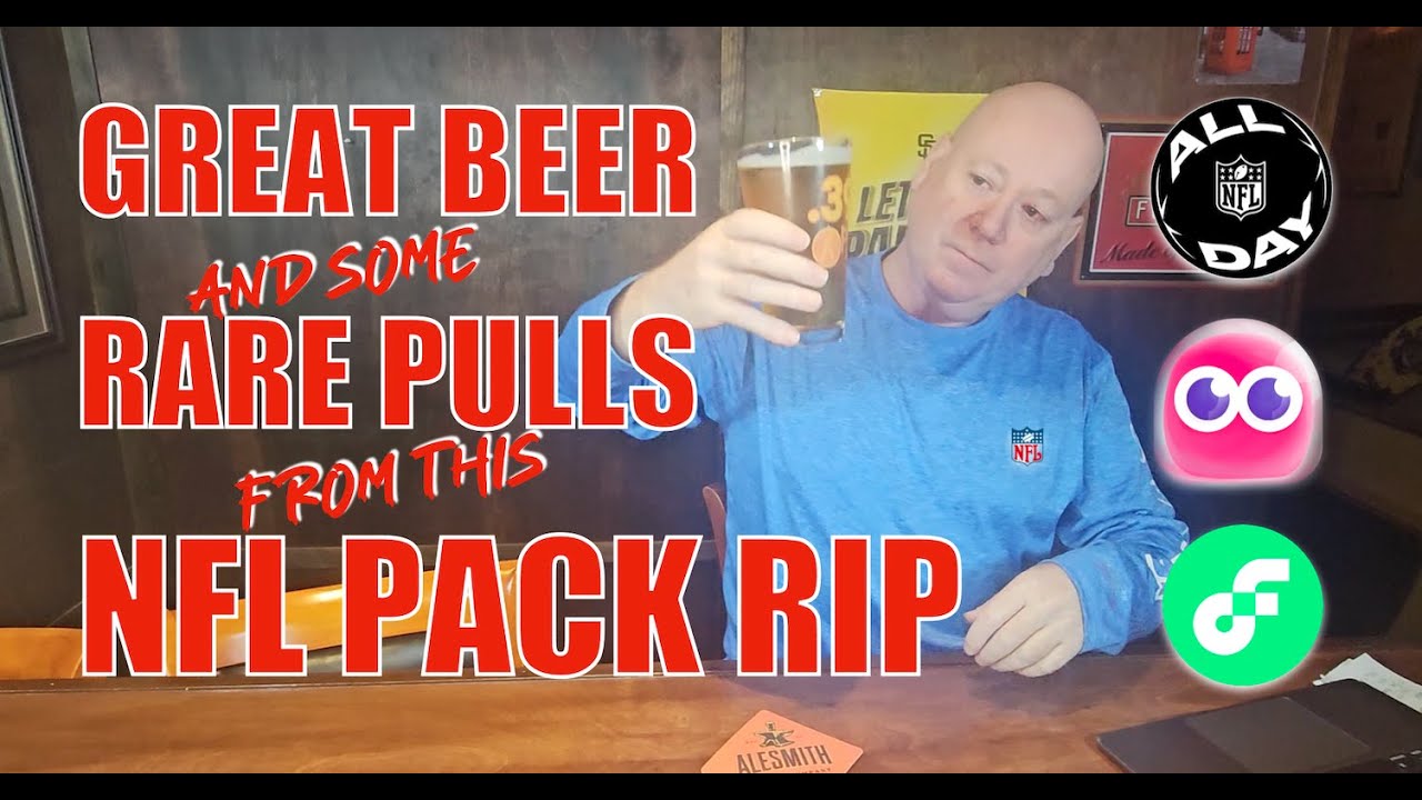 PACK RIP :  NFL ALL DAY  Series 1 Packs on Dapper