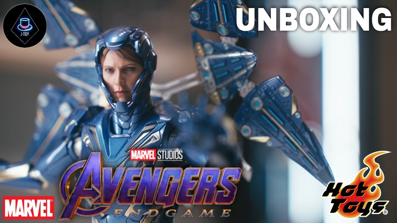 Hot toys ( Avengers Endgame ) Rescue scale: 1/6﻿ Unboxing  [4K]