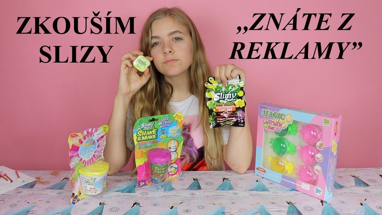 Testuju slizy z televizních reklam   /LEA