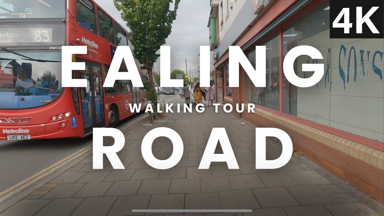 Ealing Road, Wembley | LONDON WALK 2024 | 4K HDR | Walking Tour | Alperton Station to Wembley | UK