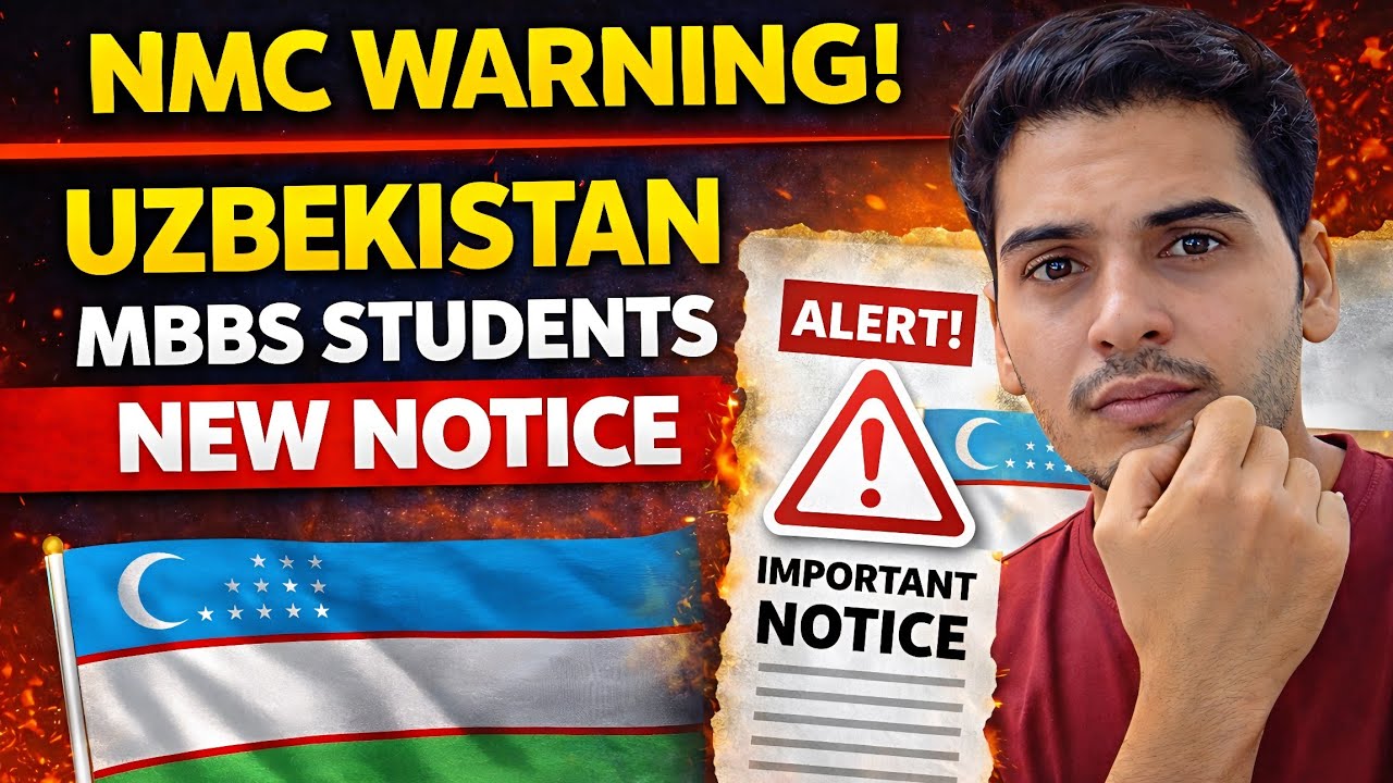 NMC WARNING FOR UZBEKISTAN MBBS STUDENTS | Dr. Sachin Jangra