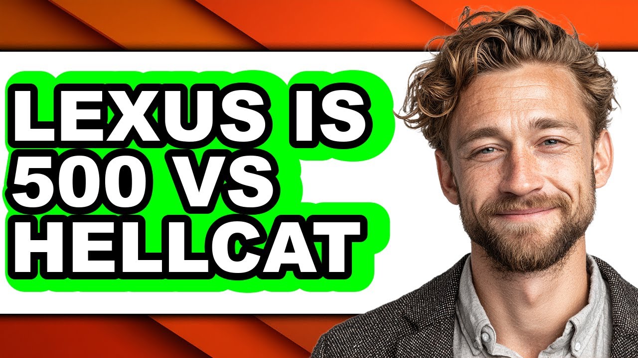 Lexus IS 500 vs Hellcat - Which is Better?
