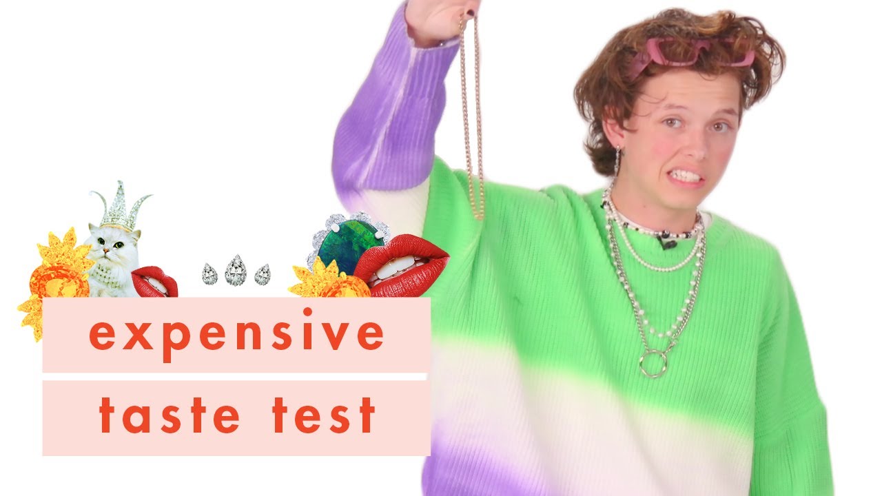 Jacob Sartorius Really Tried | Expensive Taste Test | Cosmopolitan