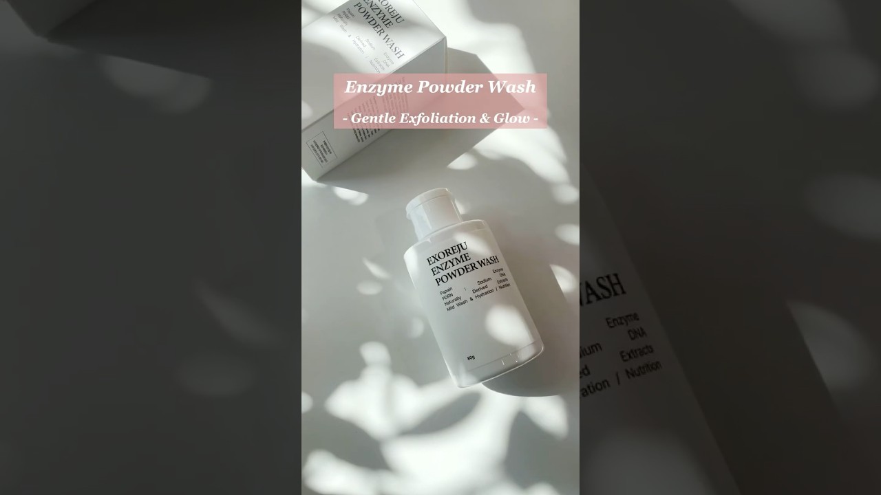 How to use Enzyme Powder Wash✨ #exfoliant #PDRN