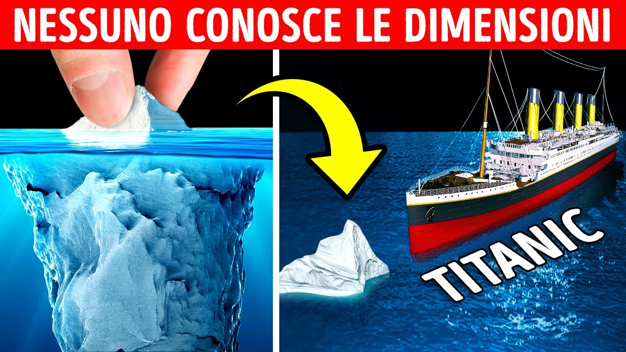 La storia non raccontata del Titanic: Quanto era grande il famigerato iceberg?
