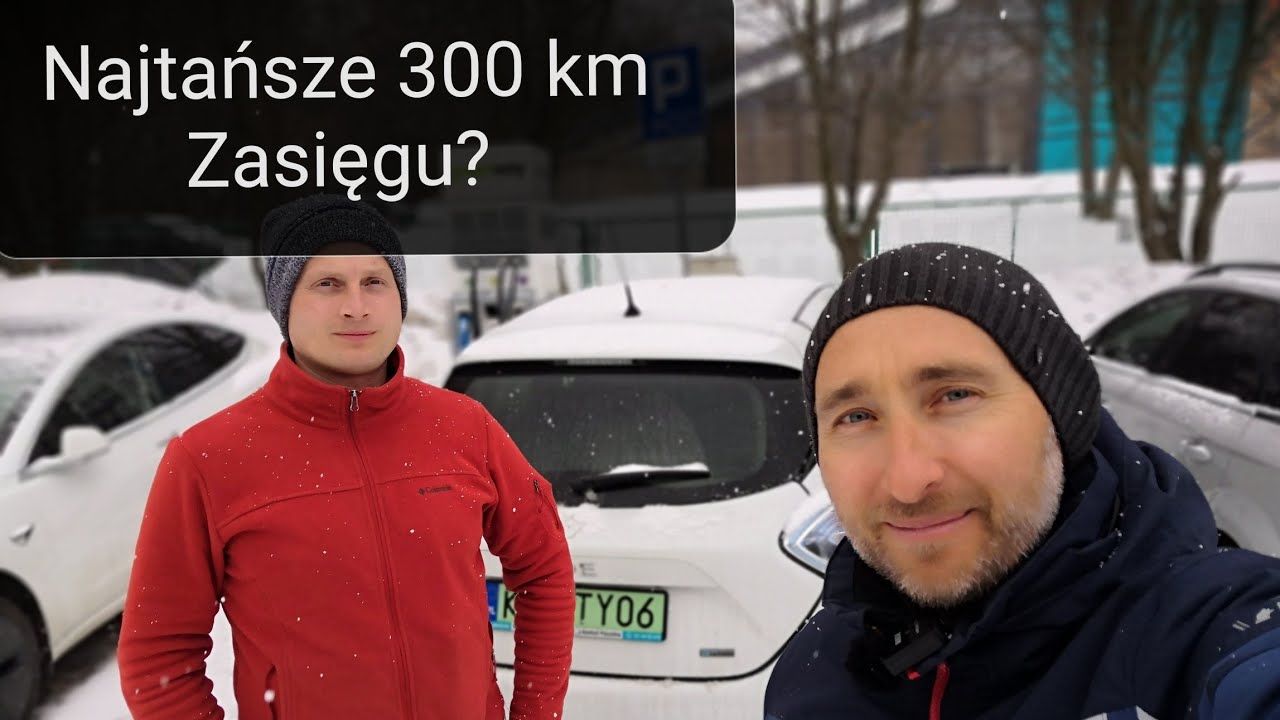 Najlepsze auto elektryczne za 70 tys w 2022r Reanult ZOE ZE40 Zakopane Test