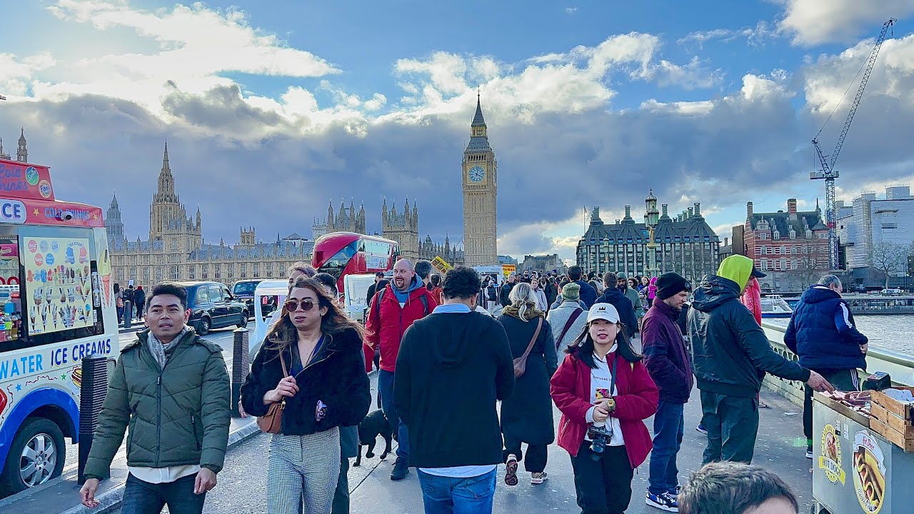 London City Tour 2024 | 4K HDR Virtual Walking Tour around the City | London Summer Walk 2024