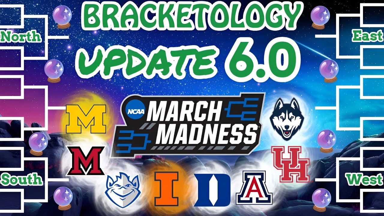 College Basketball March Madness 2026 Bracketology 6.0