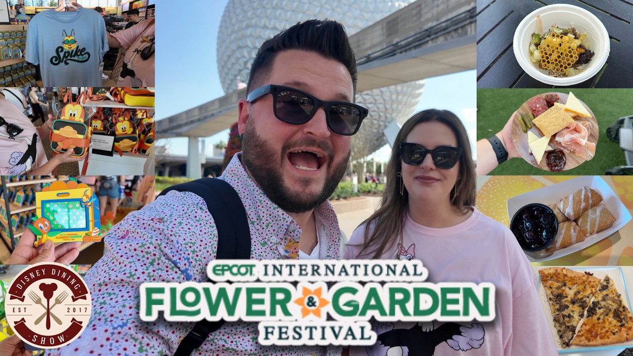 Light Bites and Some Merchandise - A Quick Trip to the  2026 EPCOT Flower & Garden Festival