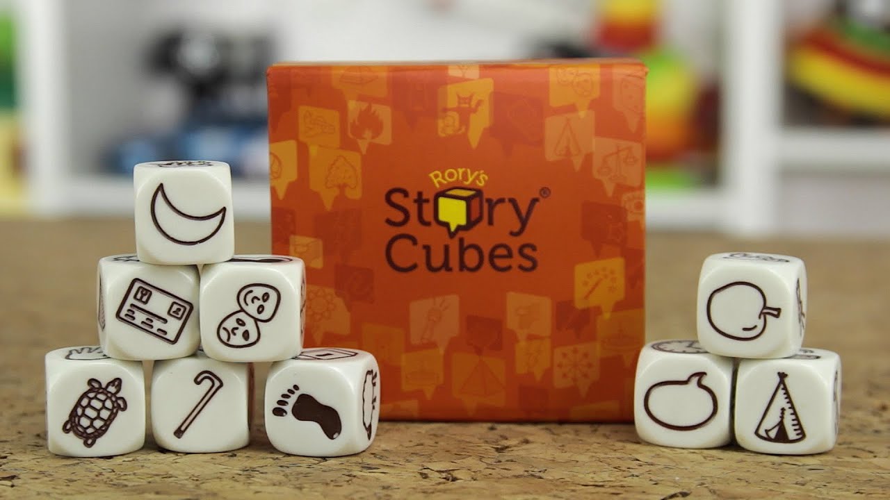 Story Cubes, party game, Rebel