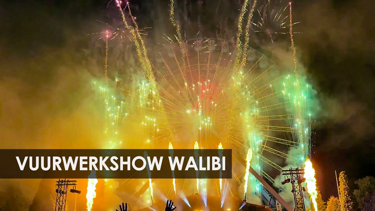 Walibi Holland: vuurwerkshow zomer 2024 (Lekkergaan)