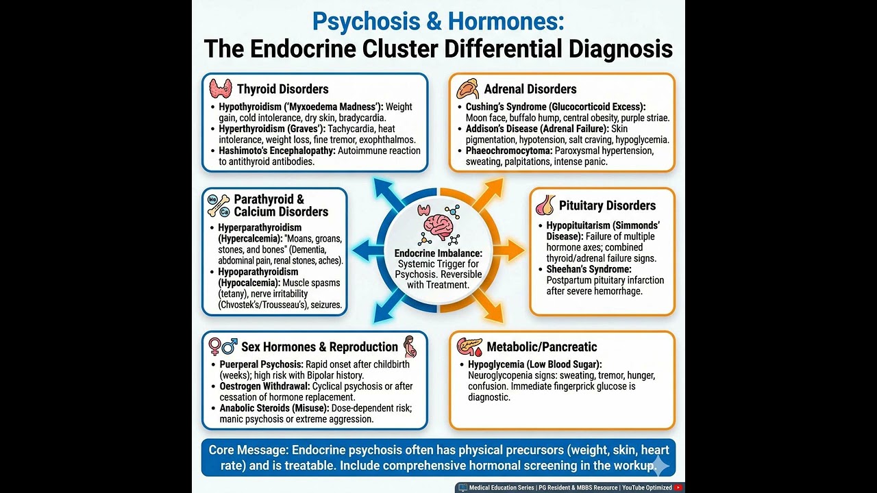 Is it Psychosis or a Hormone Crisis? The Endocrine Mimics You Can't Miss