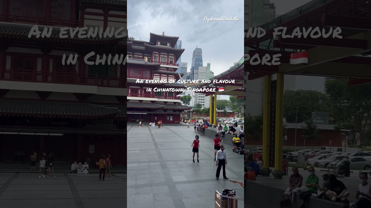Line Dancing (广场舞 - 新加坡牛车水) in Chinatown, Singapore 