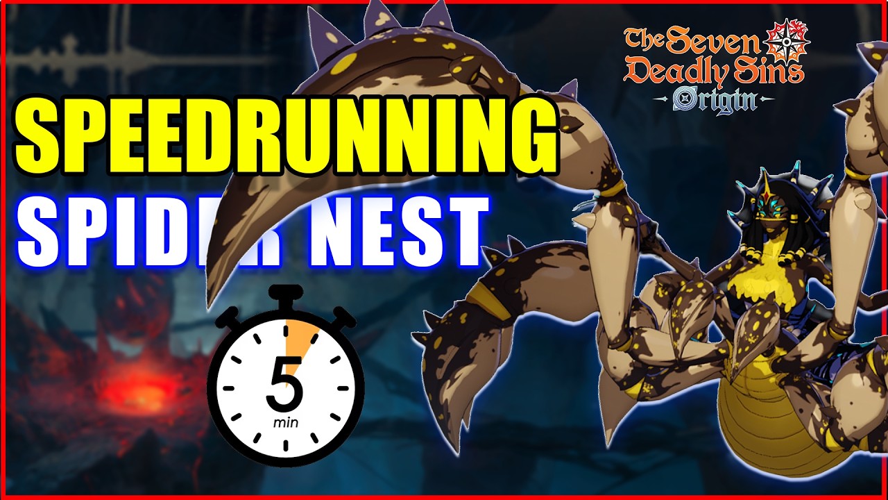 F2P SOLO DEEP SPIDER NEST | The Seven Deadly Sins: Origin