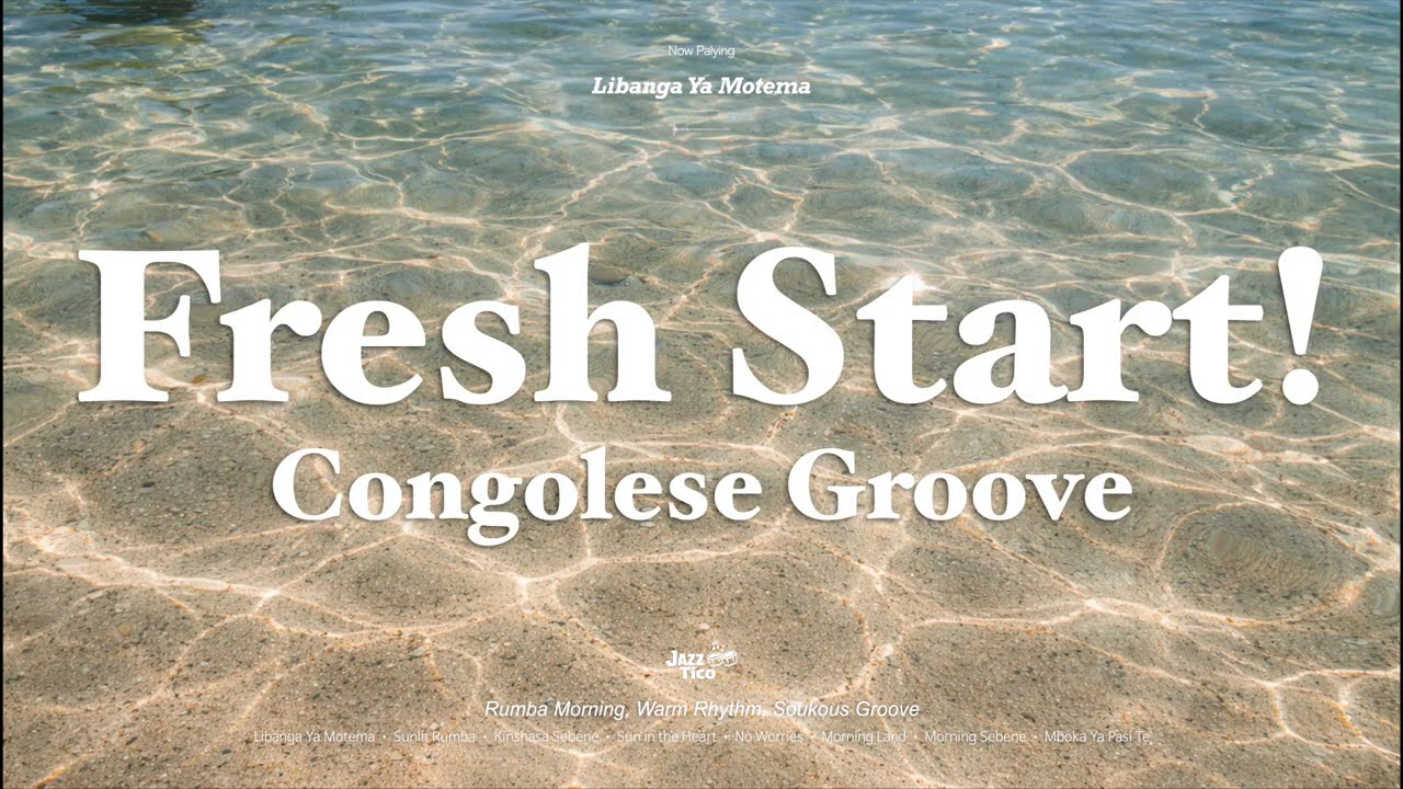 Tropical & Chill 🌊 Fresh Start BGM |  Shimmering Groove, Surf Jazz Playlist