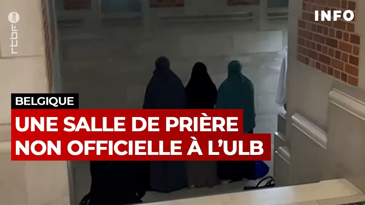 Une salle de prière non officielle à l'ULB - RTBF Info