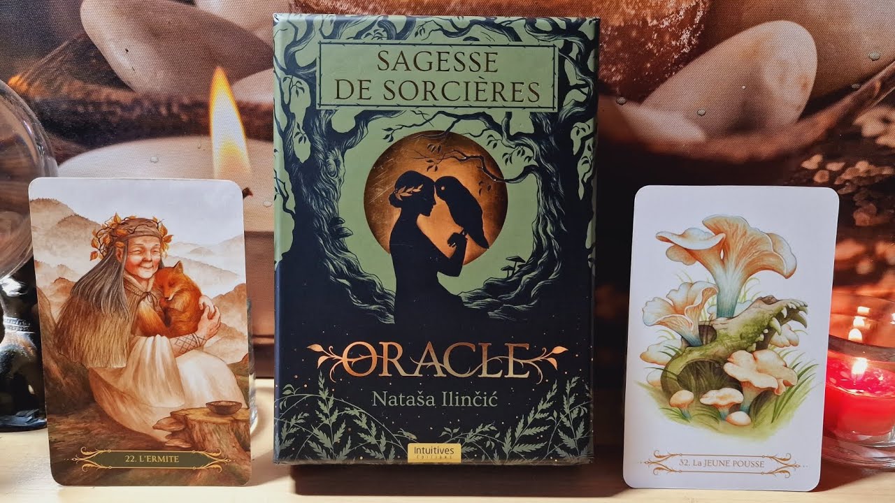 L'oracle Sagesse de Sorcières de Nataša Ilinčié ( en français ) à paraître le 09/02