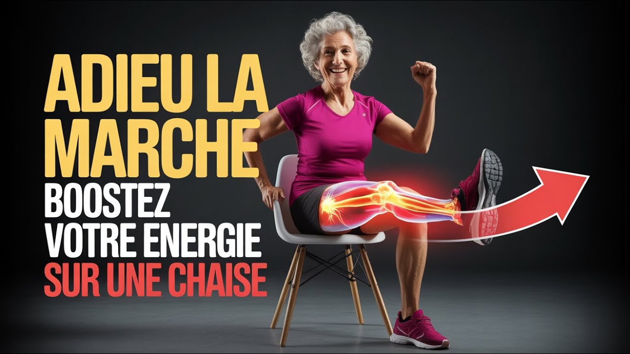Fini la Marche ! 5 Exercices en Chaise pour Booster votre Énergie