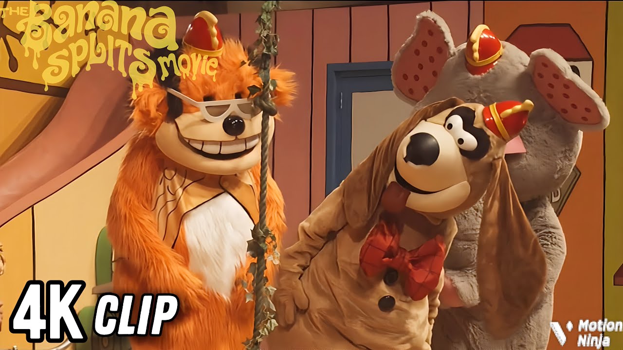 The Banana Splits Movie &ldquo;Where&rsquo;s Drooper?&rdquo; 4k Clip