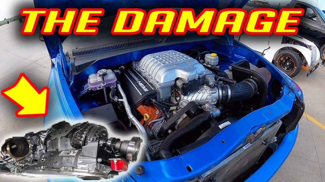 8HP90 TRANSMISSION EXPLODED HELLCAT SWAPPED DODGE DAKOTA