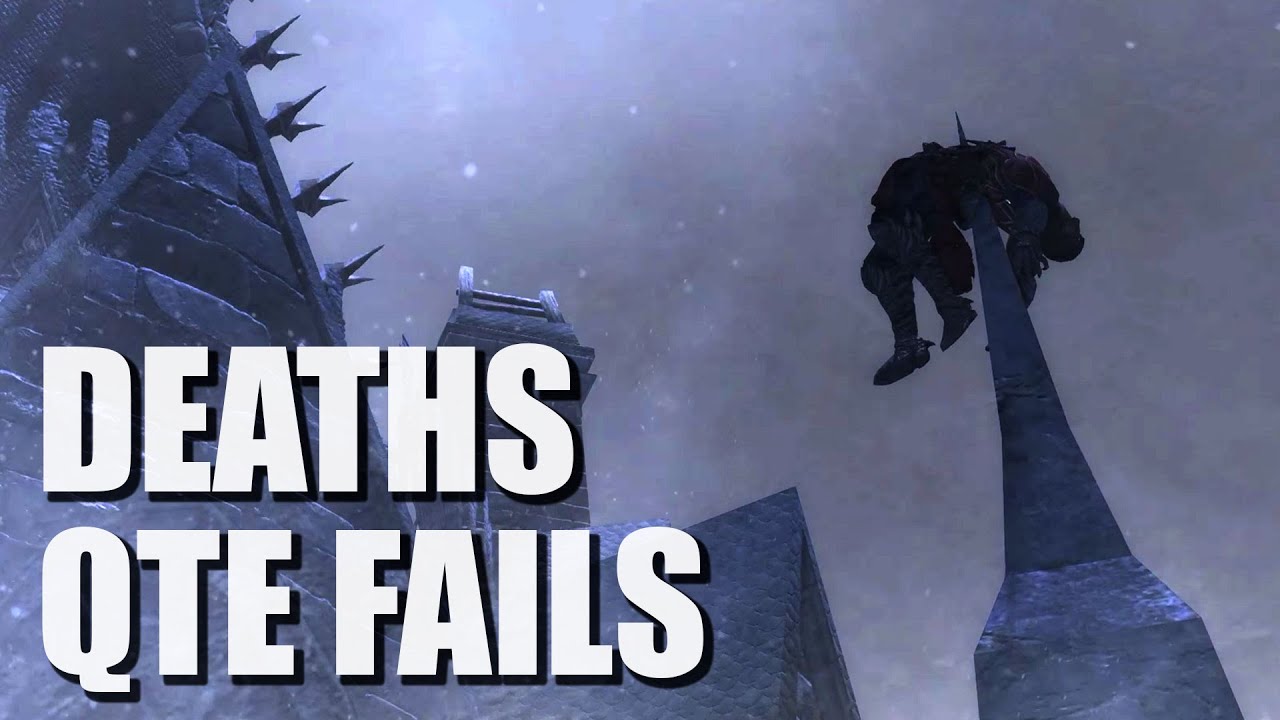 Castlevania: Lords of Shadow - QTE Fails [4K 60FPS]