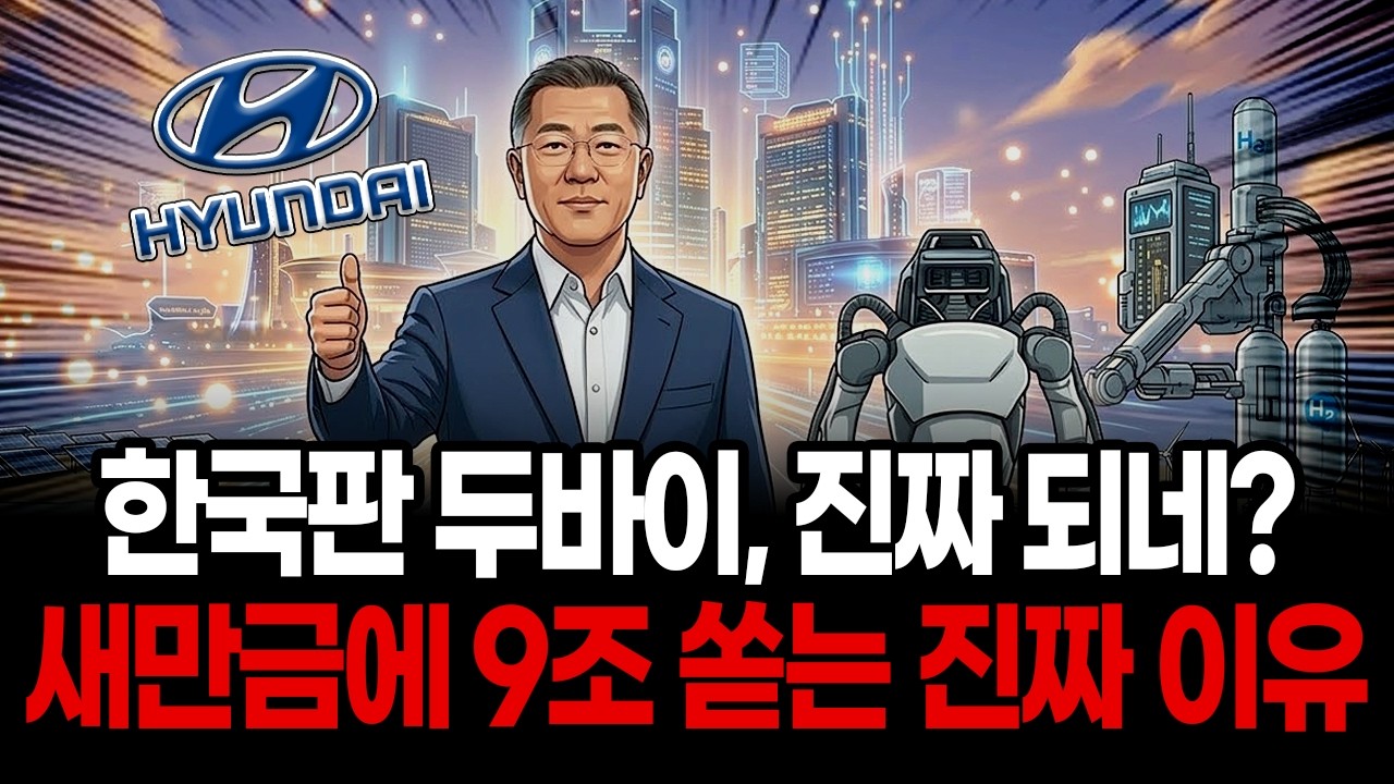 현대차가 허허벌판 새만금에 9조 베팅한 진짜 이유