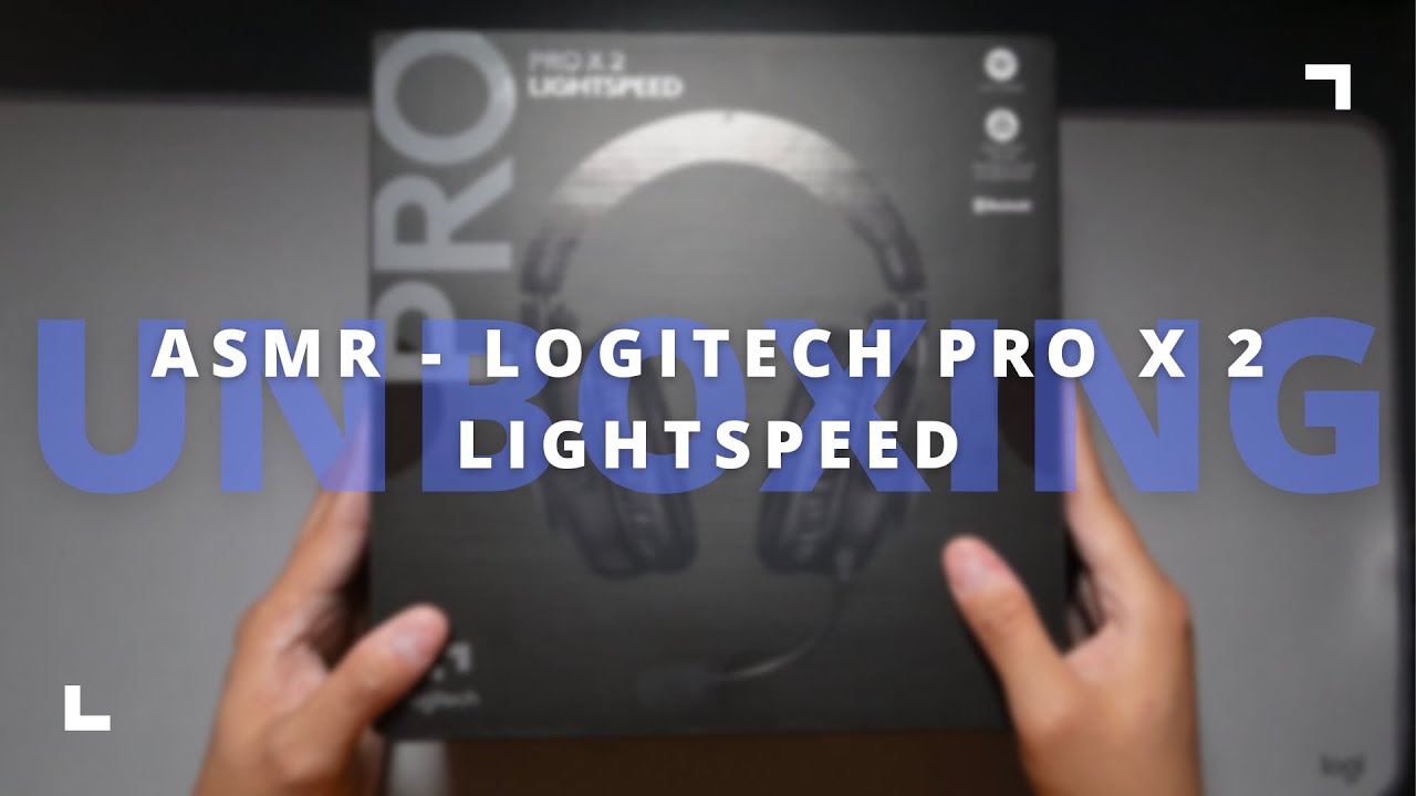Logitech Pro X 2 Lightspeed ASMR Unboxing