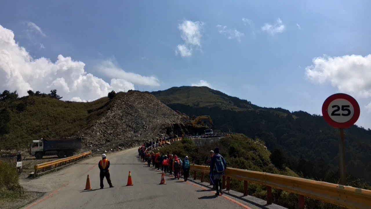 合歡北峰入口山坡 遭違法大規模開挖 20190502公視晚間新聞