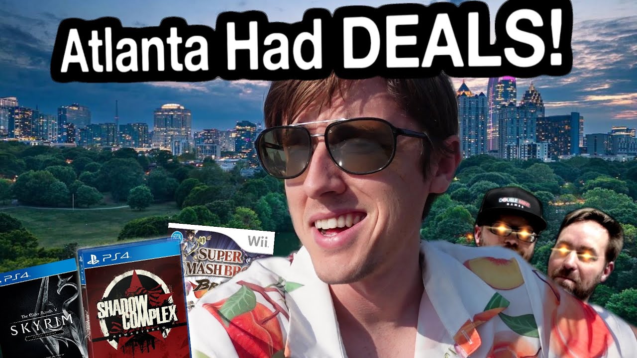 Я нашел несколько БЕЗУМНЫХ видеоигр в Атланте!