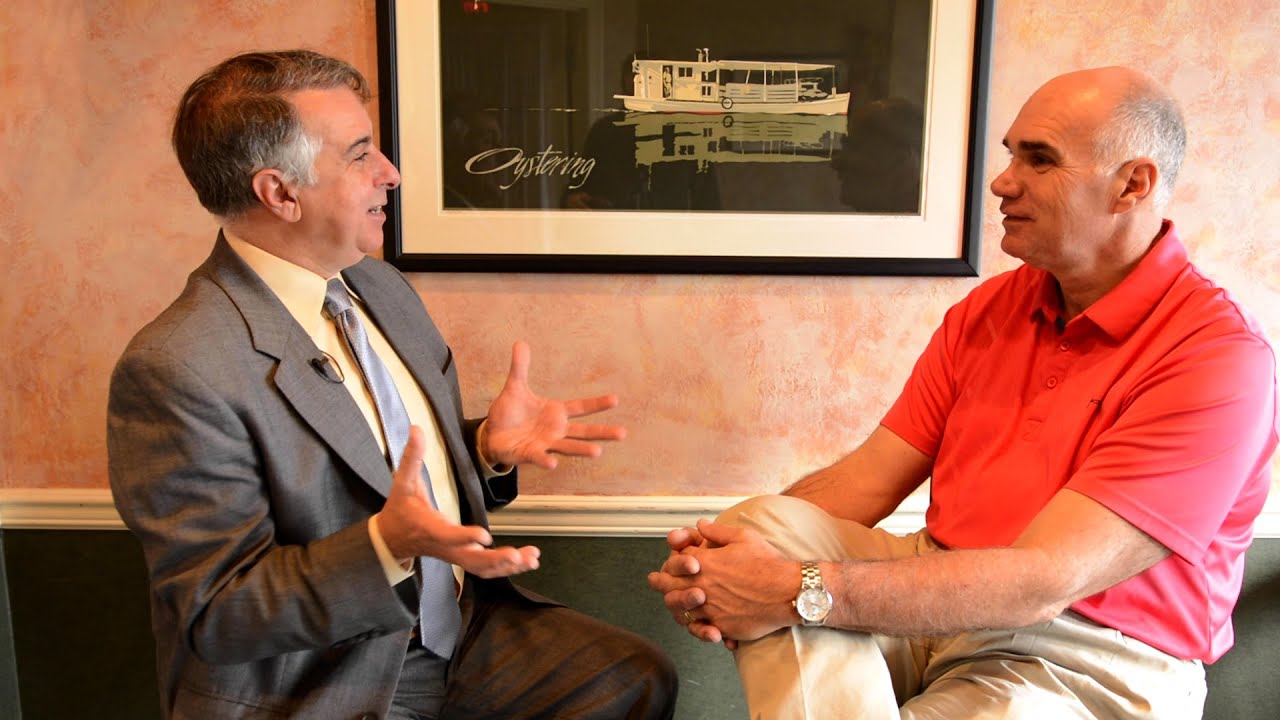 Tommy Cvitanovich of Dragos and Charles Marsala of AWE News discuss Oyster Bed Habitat