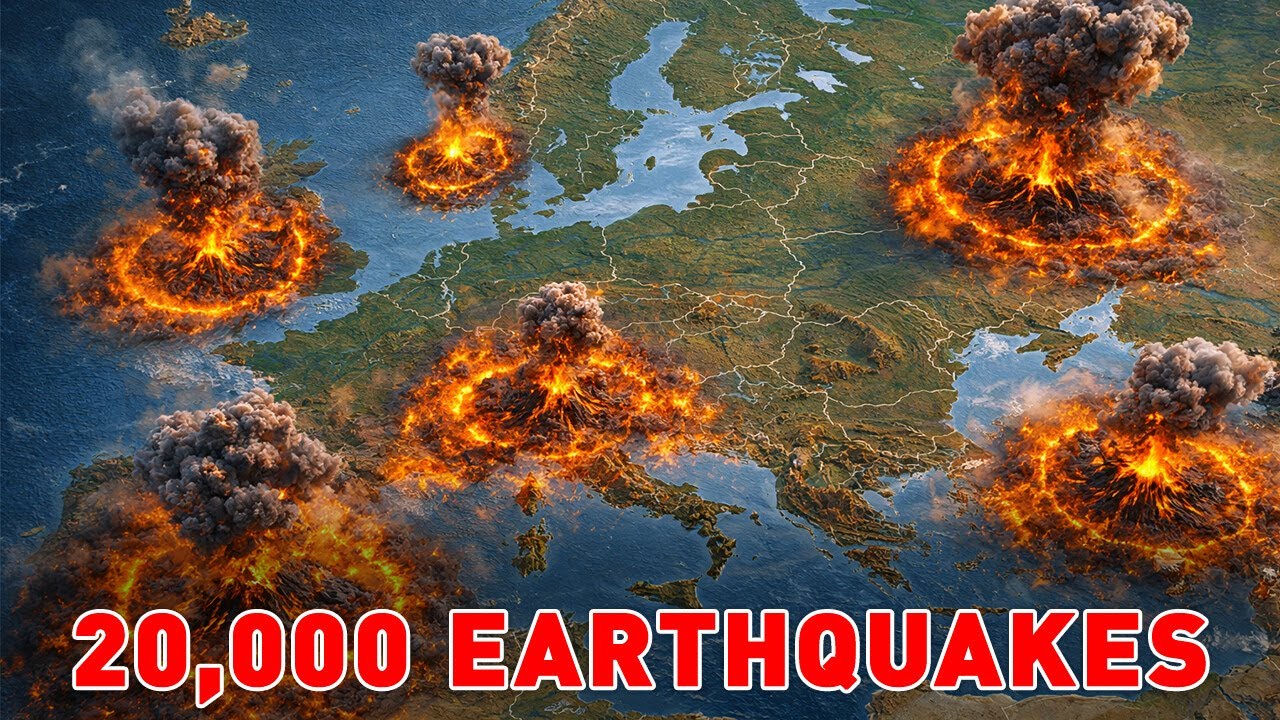 20 000 землетрясений потрясли Европу – ученые бьют тревогу