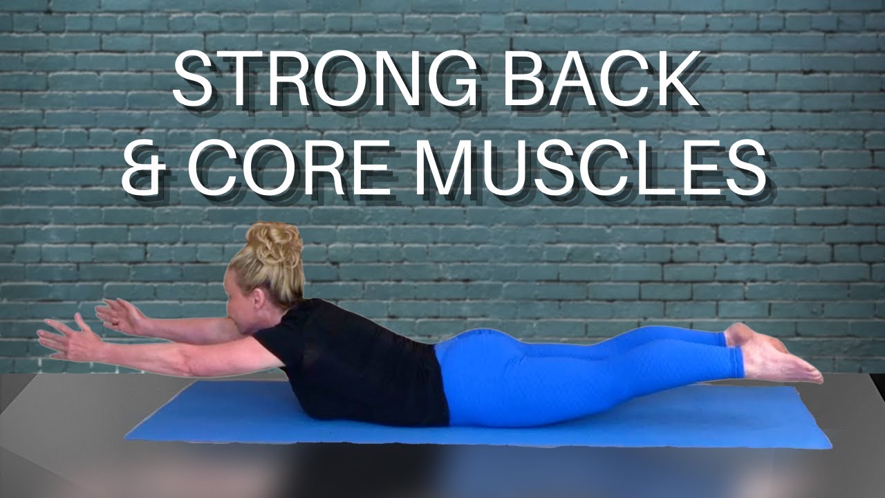 Yoga for a strong back and core muscles