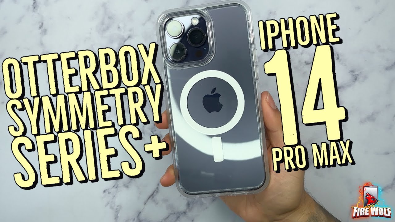 iPhone 14 Pro Max OtterBox Clear Symmetry Series + MagSafe Case