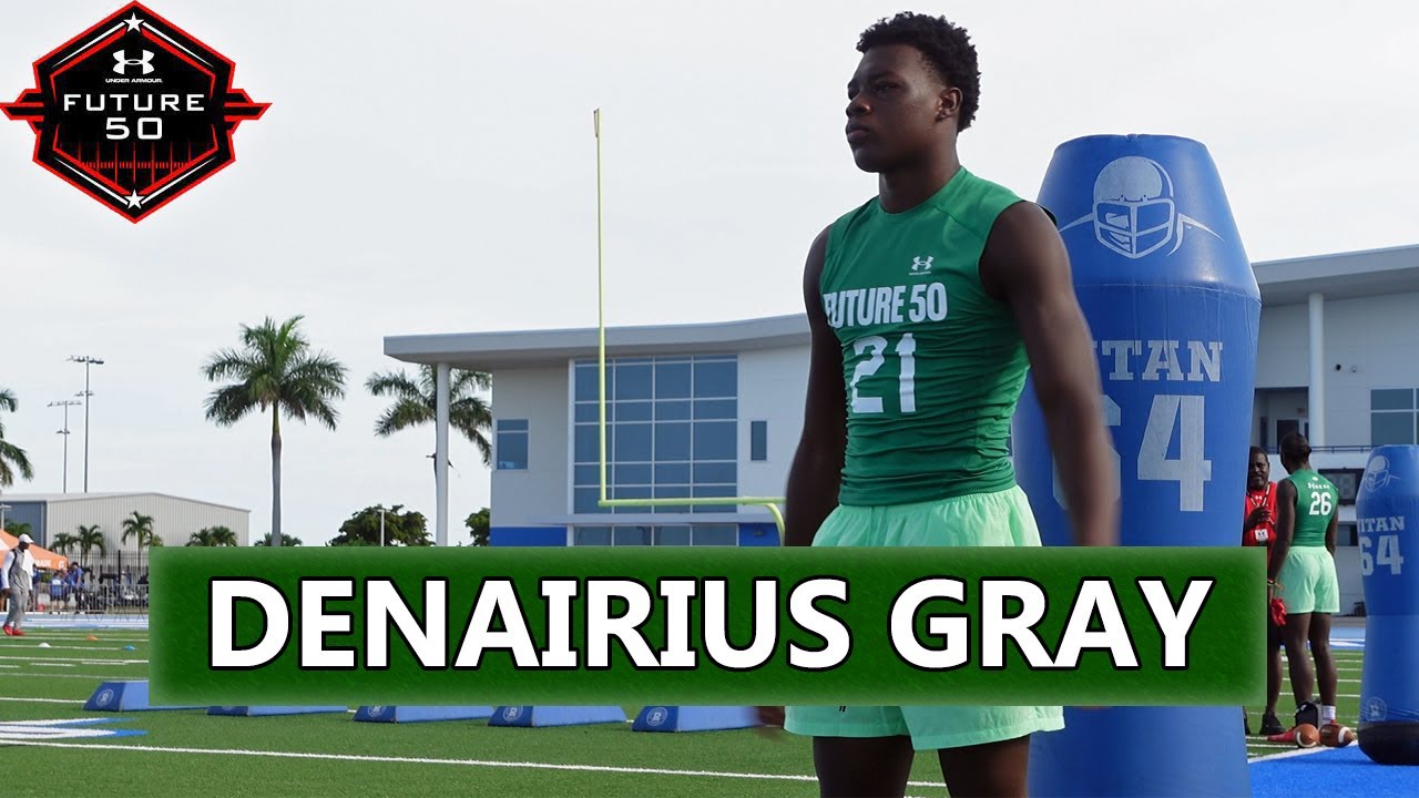 Chaminade-Madonna 2026 WR Denairius Gray at UA Next Future 50
