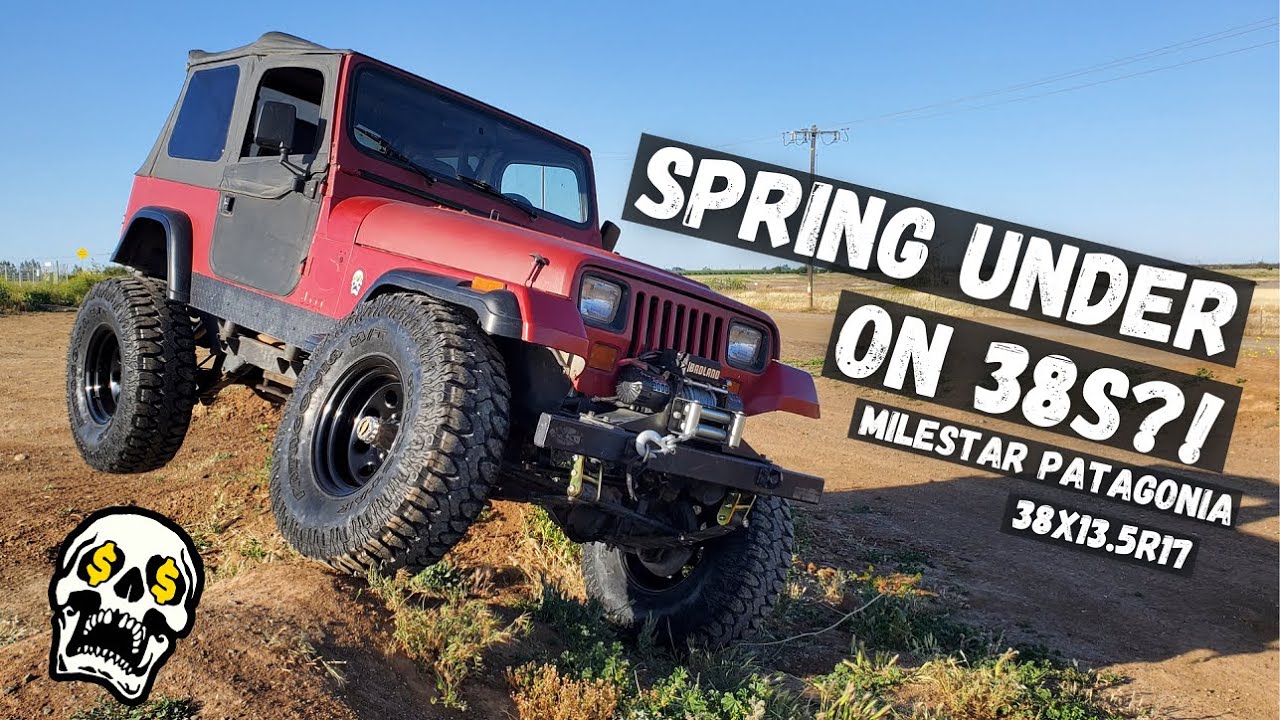 Сборка Jeep YJ старой школы (часть 1) | План: пружины на 38-х колесах