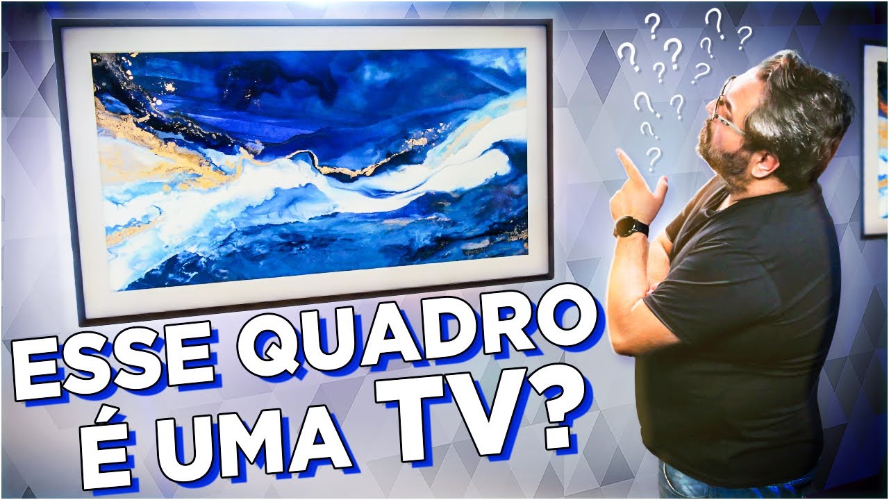 A TV QLED 4K QUE VIRA UM QUADRO: THE FRAME 2021!